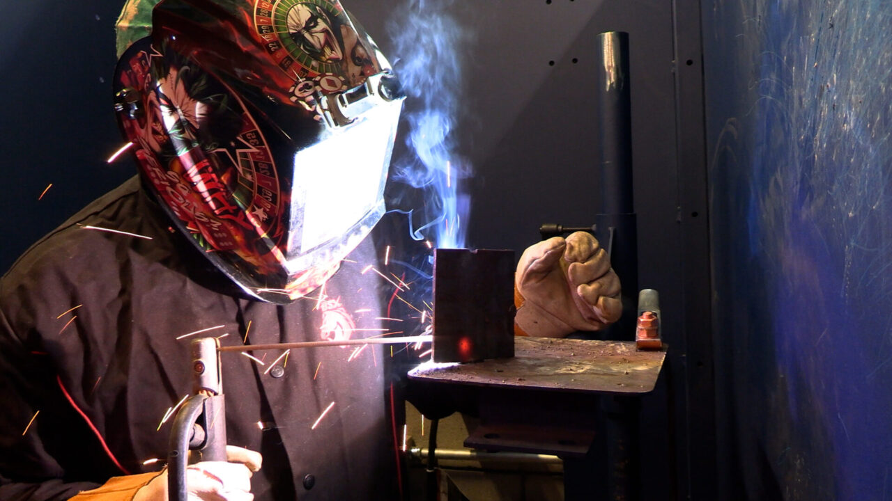 Student Welding